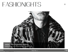 Tablet Screenshot of fashionights.com